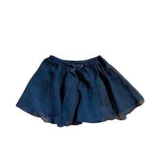 DANSKIN Toddler Ballet Skirt Chiffon Ribbon 4/5